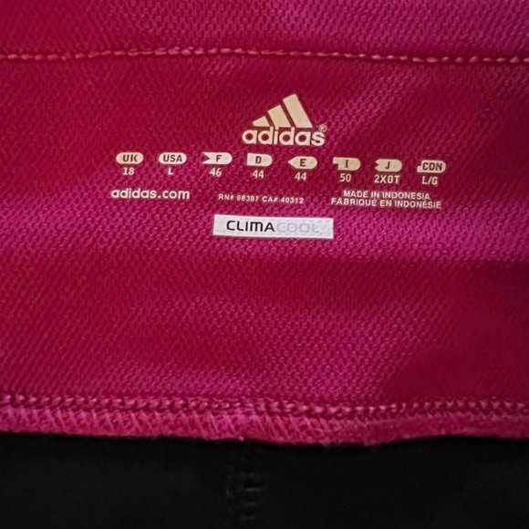 Adidas Capri Workout Pants Size Large - Picture 3 of 5